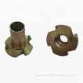 Supply standard fasteners carbon steel galvanized nuts